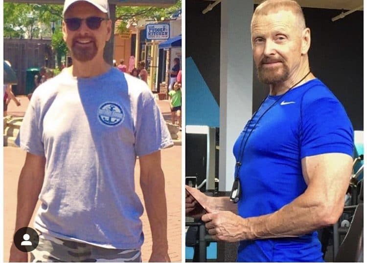 Charles, before and after