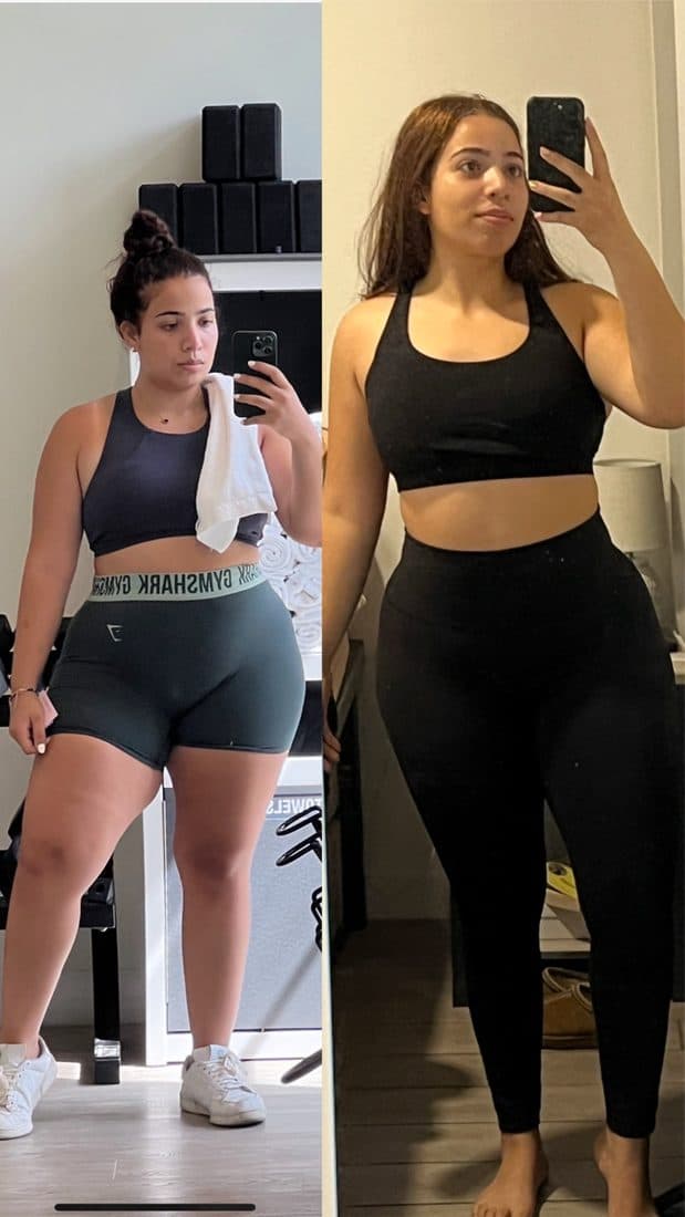 Malak, before and after